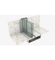 SAUC44 Oversize Panel Sliding Door System, Automation Ready, 500kg, 44mm Glass, Multipoint Security, Inline Glazing, Advanced Drainage, High Performance Aluminium Doors